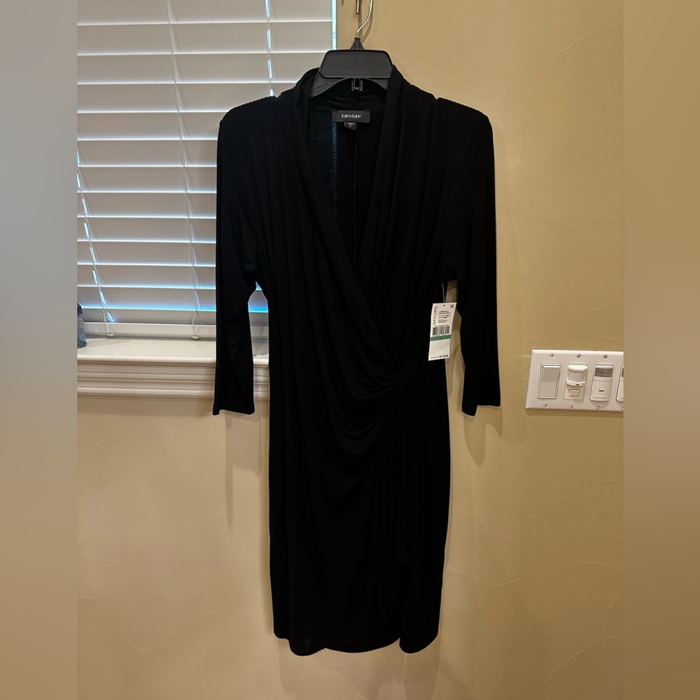 Karen Kane black knit dress. Size L